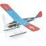 Flugzeugmodell mit Gummibandantrieb blau V3211B Vilac 1