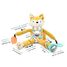 Aktivitätsplüsch Cyranos der Fuchs DE42136 Les Déglingos 3