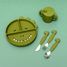 Kinderbesteck Set aus Silikon Mr Dino TX-96-442 Trixie 3