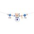 Kinderwagenkette Steiff Bär blau SE64305 Selecta 7
