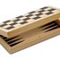 Schach, Dame und Backgammon CA648 Cayro 3
