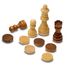 Schach, Dame und Backgammon CA648 Cayro 5