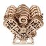 V8-Motor Mechanische Modell Bausatz U-70264 Ugears 3