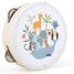 Tamburin Tiere der Welt Sarah Betz V7112 Vilac 1
