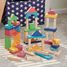 Regenbogen-Jumbo-Block-Set aus Holz TK-73450 TickiT 2