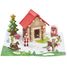 Weihnachtsmann-Häuschen 60 Stück JJ8214 Jeujura 2