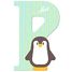 Buchstabe P - Pingouin SE-83016 Sevi 2
