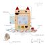 Magische Tafel Louis der Wolf LI-83473 Lilliputiens 3