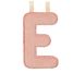 Phosphoreszierender Buchstabe E rosa LL83865 Lilliputiens 1