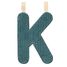 Phosphoreszierender Buchstabe K LL83872 Lilliputiens 1
