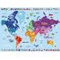 Puzzle Weltkarte 250 Teile NA868834 Nathan 2