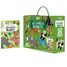 Buch und Puzzle Tiere SJ-2600 Sassi Junior 1