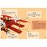 Buch und 3D-Flugzeugmodell SJ-604394 Sassi Junior 4