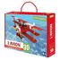 Buch und 3D-Flugzeugmodell SJ-604394 Sassi Junior 1