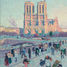 Notre Dame von Maximilien Luce A045-250 Puzzle Michele Wilson 2