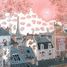 Rosa Himmel im Winter von Delacroix A1035-750 Puzzle Michele Wilson 3
