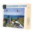 Terrasse von Sainte Adresse von Monet A493-650 Puzzle Michele Wilson 1