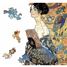 Dame Mit Faecher von Klimt A515-80 Puzzle Michele Wilson 4