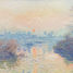 Untergehende Sonne Lavacourt von Monet A697-350 Puzzle Michele Wilson 2
