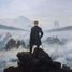 Der Reisende betrachtet ein Wolkenmeer von Friedrich A868-80 Puzzle Michele Wilson 2