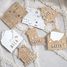 Weihnachtsdeko - Personalisiertes Knochen weißes Holz VI-HU11 Vintiun 4