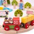 Holzeisenbahn Set Bauernhof BJT036 Bigjigs Toys 2