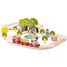 Holzeisenbahn Set Bauernhof BJT036 Bigjigs Toys 8