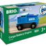 Blaue Batterie-Frachtlok BR33130 Brio 2