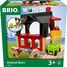 Tierscheune mit Heuwaggon BR-36012 Brio 2