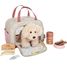 Hund mit Tasche und Pflege-Set rosa LE12838 Small Foot company 1