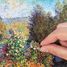 Ein Platz im Garten Montgeron von Monet A1367-80 Puzzle Michele Wilson 3
