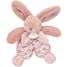 Kuscheltier Kaninchen rosa 18 cm DC4153 Doudou et Compagnie 1