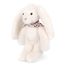 Weißer Fleurette-Kaninchen-Plüsch 25 cm DC4296 Doudou et Compagnie 4