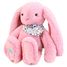 Rosa Fleurette-Kaninchen-Plüsch 35 cm DC4302 Doudou et Compagnie 2