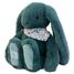 Grünes Fleurette-Kaninchen-Plüsch 35 cm DC4305 Doudou et Compagnie 2