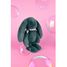 Grünes Fleurette-Kaninchen-Plüsch 35 cm DC4305 Doudou et Compagnie 7