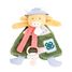 Kuscheltier mit Schnullerkette Aneth die Kuh 19 cm DC4320 Doudou et Compagnie 2