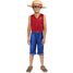 Luffy One Piece Kinderkostüm, 9-10 Jahre R1003074-T910 Rubies 2