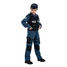 Swat agent Kostüm für Kinder 116cm CHAKS-C4086116 Chaks 3