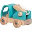 Abschleppwagen aus Holz blau GK55837 Goki 5