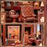 Mini Book Nook Das Wohnzimmer des Gentlemans CT101 Cartartem 4