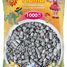 Tüte mit 1000 Kunststoffperlen Midi Grau HAMA-207-17 Hama 2
