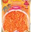 Tüte mit 1000 Kunststoffperlen Midi Neon orange HAMA-207-38 Hama 1