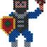 Tüte mit 1000 Kunststoffperlen Midi hellgrau HAMA-207-70 Hama 4