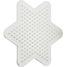 Teller kleiner weißer Stern Kunststoffperlen Midi HAMA-270 Hama 4