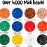 Gelb Topf mit 4000 Midi-Kunststoffperlen HAMA-2052 Hama 3