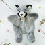 Grauer Panda Handpuppe 25 cm HO3084 Histoire d'Ours 2