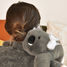 Grauer Koala-Plüschtier 40 cm HO3365 Histoire d'Ours 4