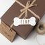 Weihnachtsdeko - Personalisiertes Knochen weißes Holz VI-HU11 Vintiun 1