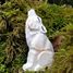 Figur Arktischer Wolf aus Holz WU-40480 Wudimals 3